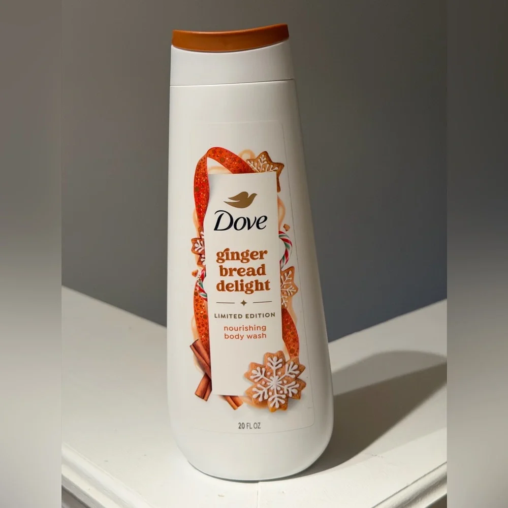 Ginger Bread Delight Body Wash - White and Brown 20 Oz